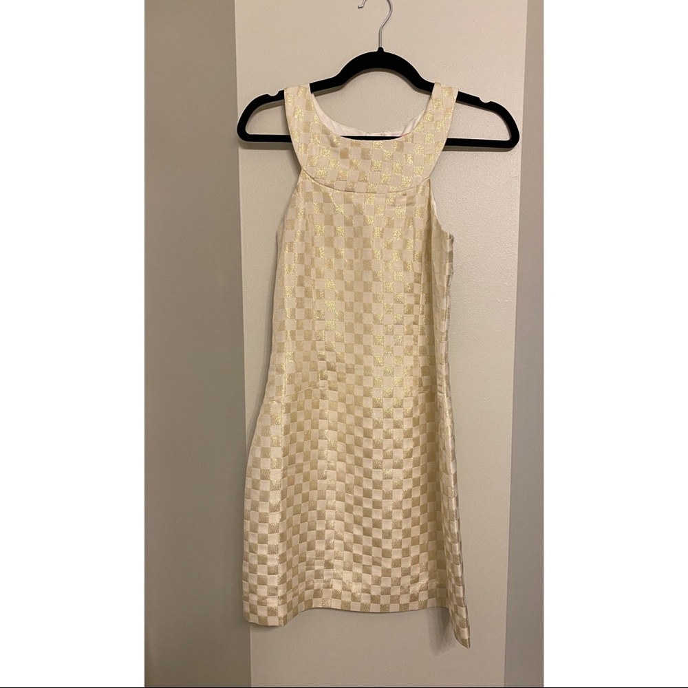 Lilly Pulitzer White Checkered Dress